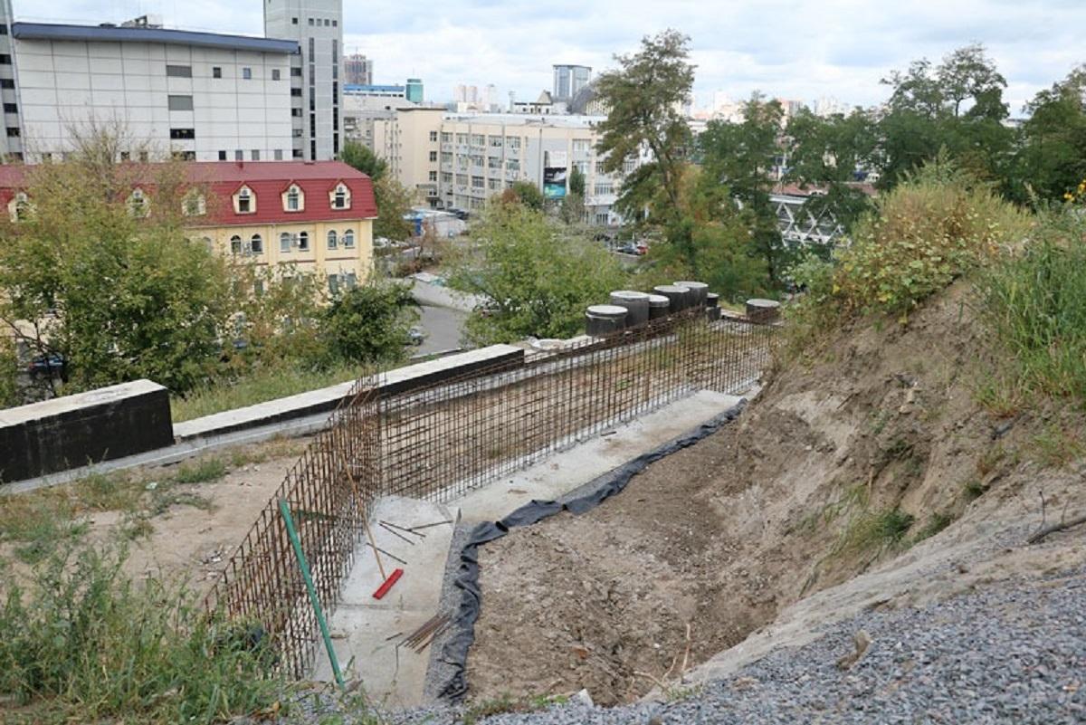 Батыева гора, укрепление