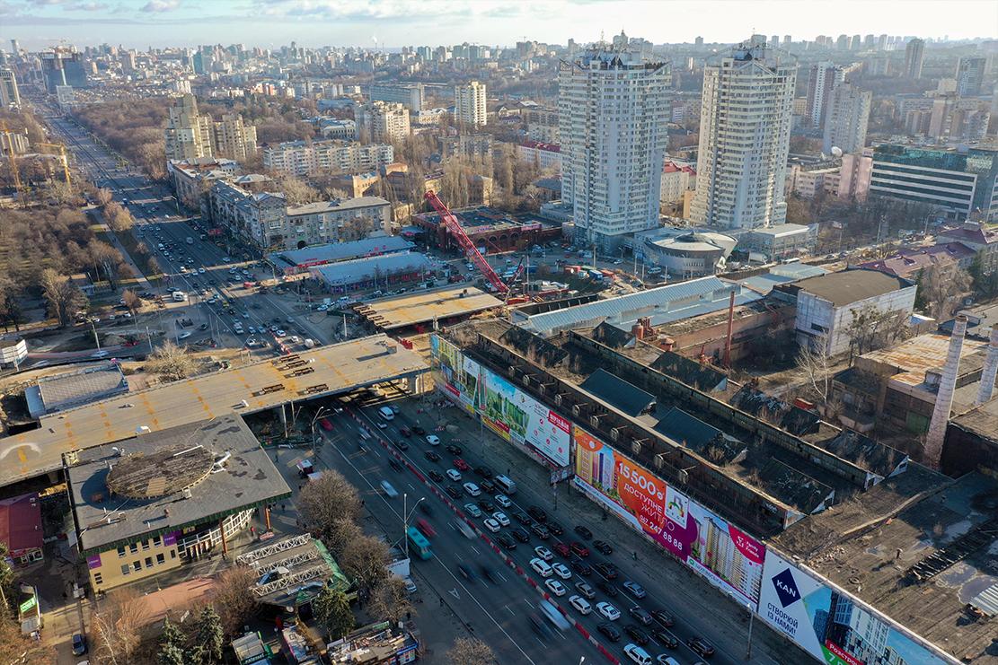 Шулявский мост путепровод