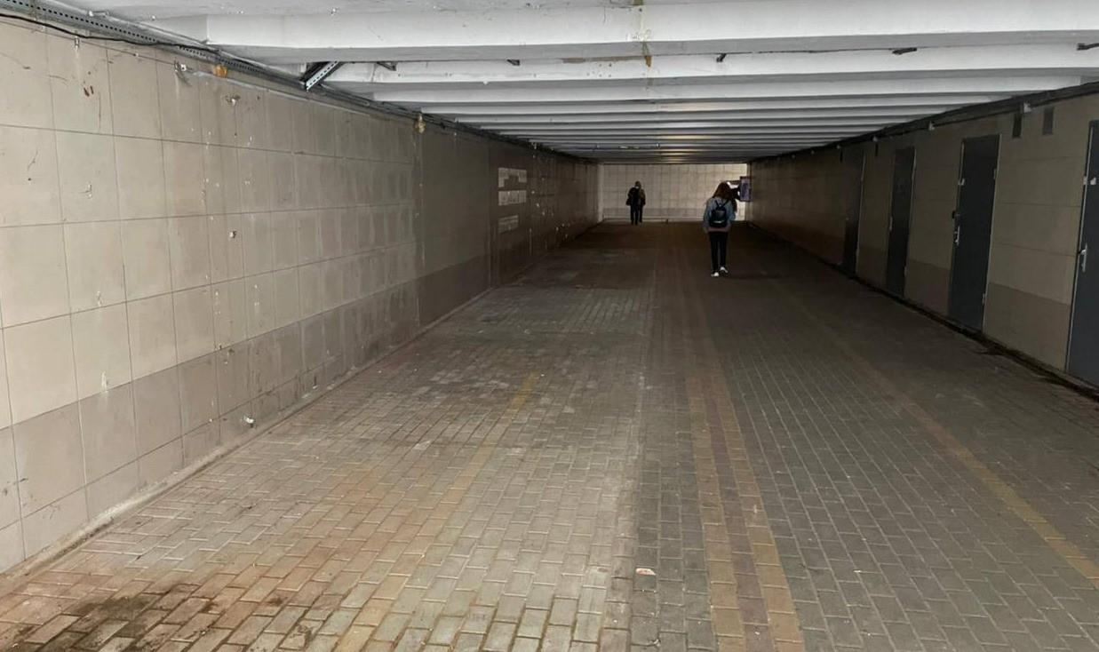 Підземний перехід на проспекті Червоної Калини тимчасово замінили наземним