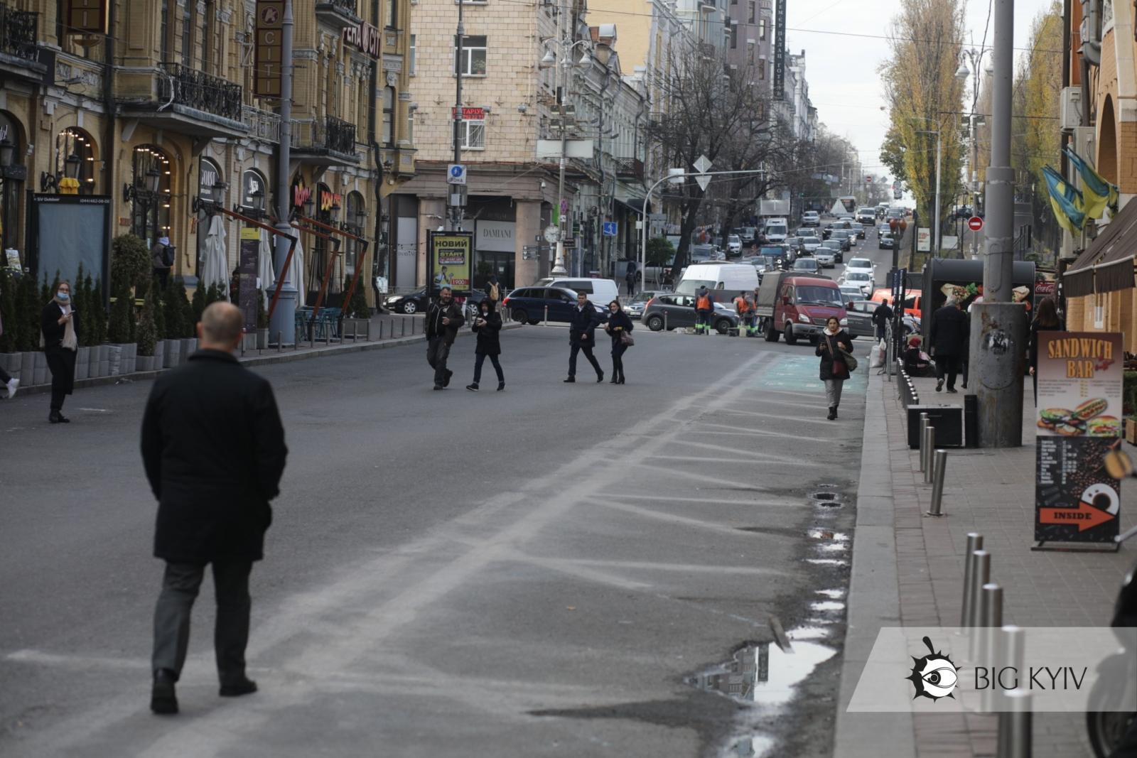 пішохідна зона на Бессарабці