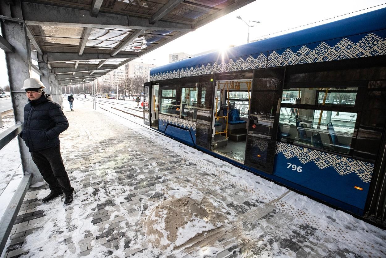 борщагівська лінія швидкісний трамвай індустріальна