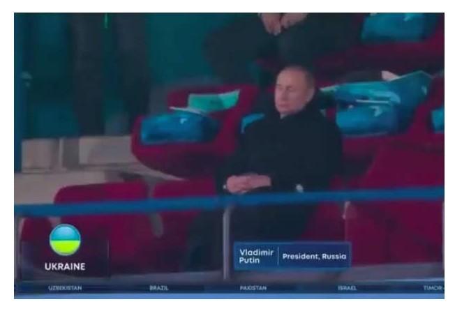 Тихенько пішов у ліс? Як Путін відреагував на вихід українців на Олімпіаді