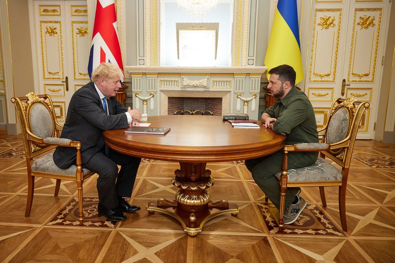 Прем’єр Великобританії Борис Джонсон знову в Києві