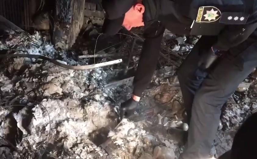 Оприлюднено моторошне відео з гаража, де окупанти спалили мешканців Бучі