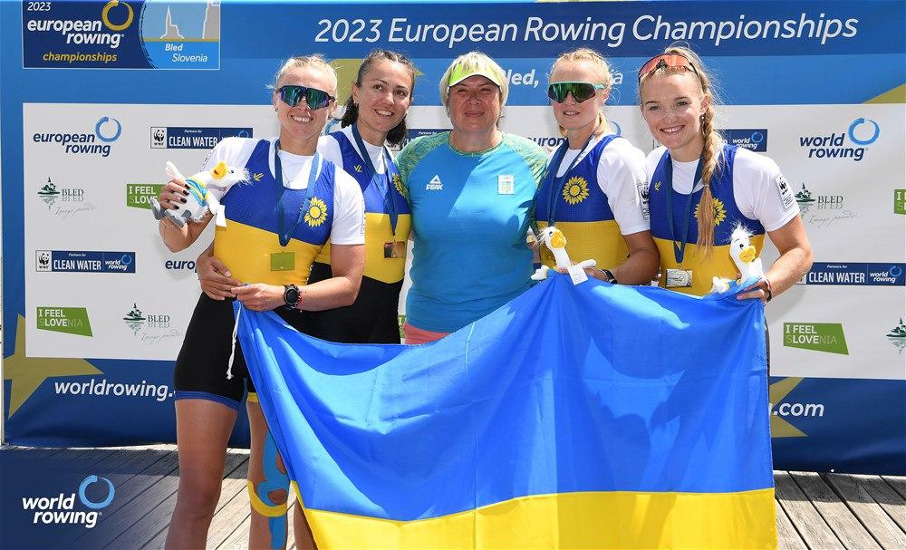 Українці мають три медалі на чемпіонаті Європи з академічного веслування