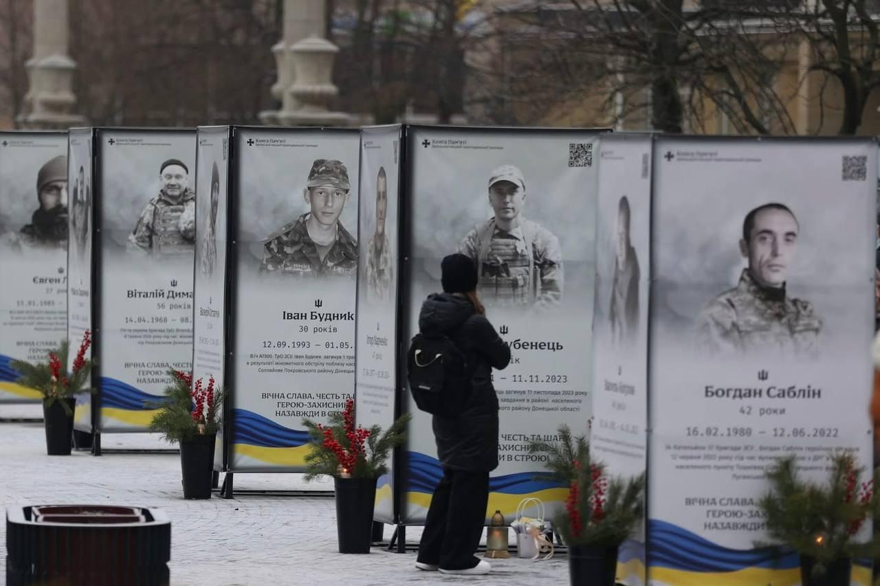 В Ірпені відкрили третю частину Алеї полеглих захисників