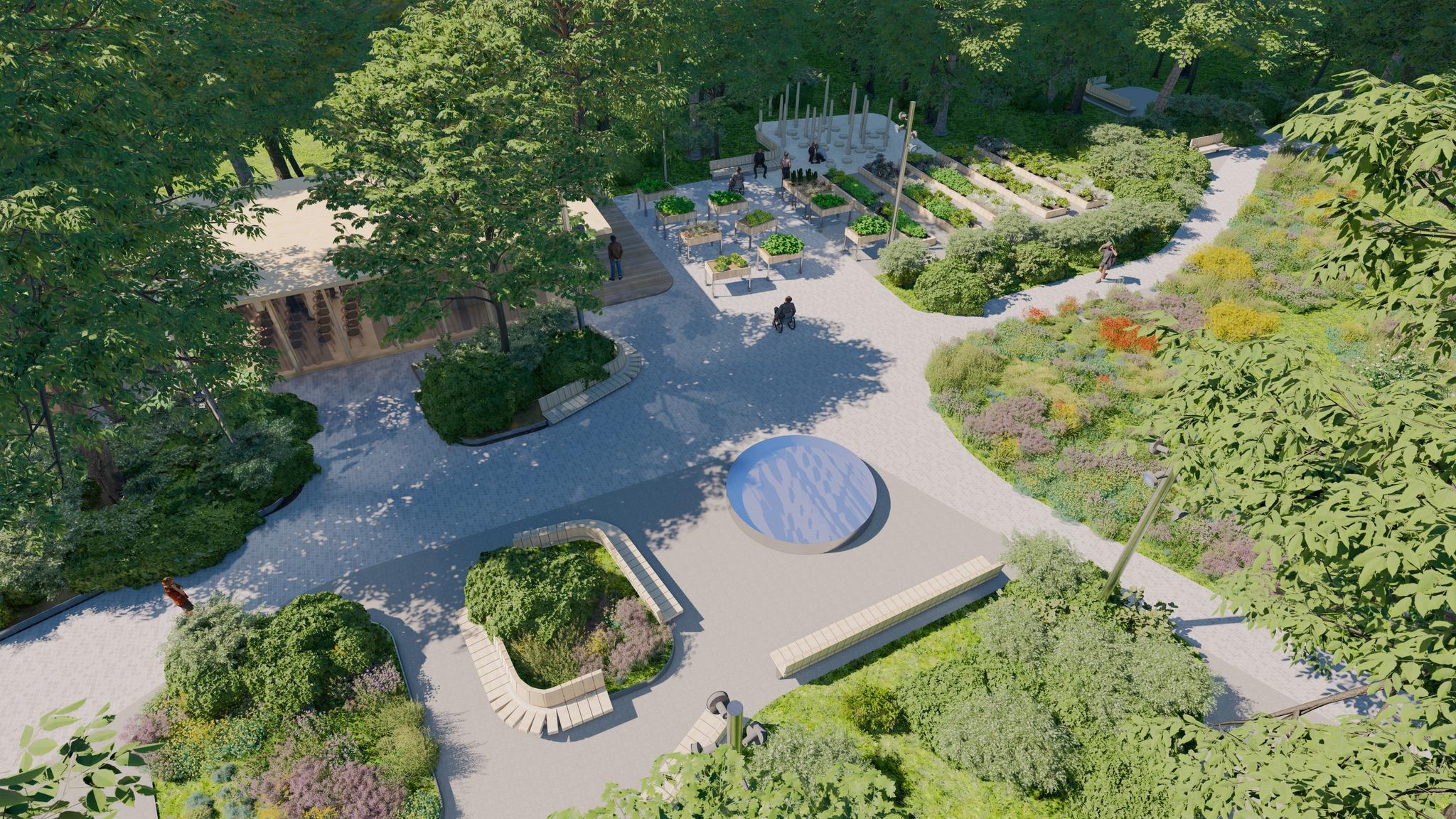 На ВДНГ стартує будівництво Терапевтичного саду