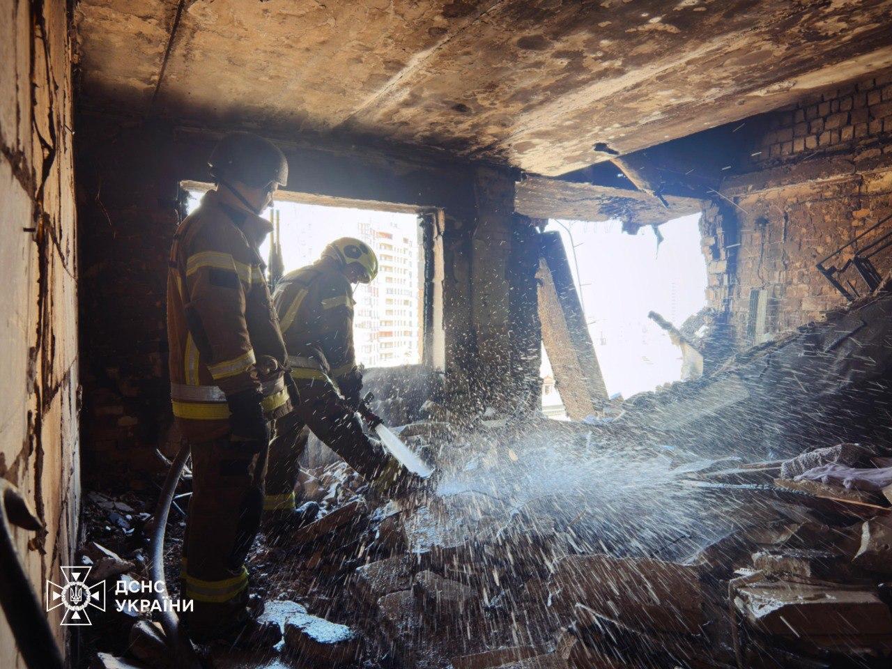У Києві вже 19 постраждалих внаслідок нічної атаки