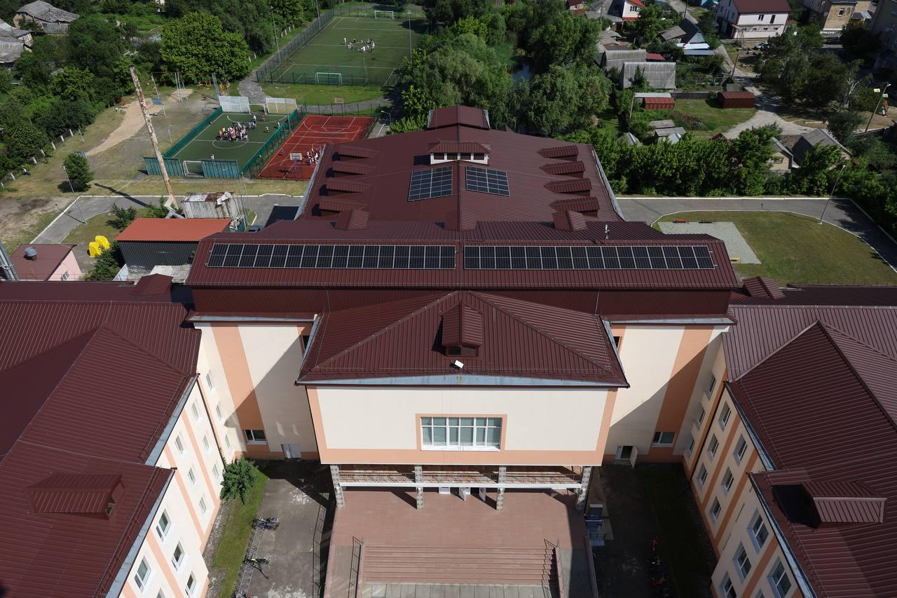 Ще сім шкіл Київщини стануть енергонезалежними