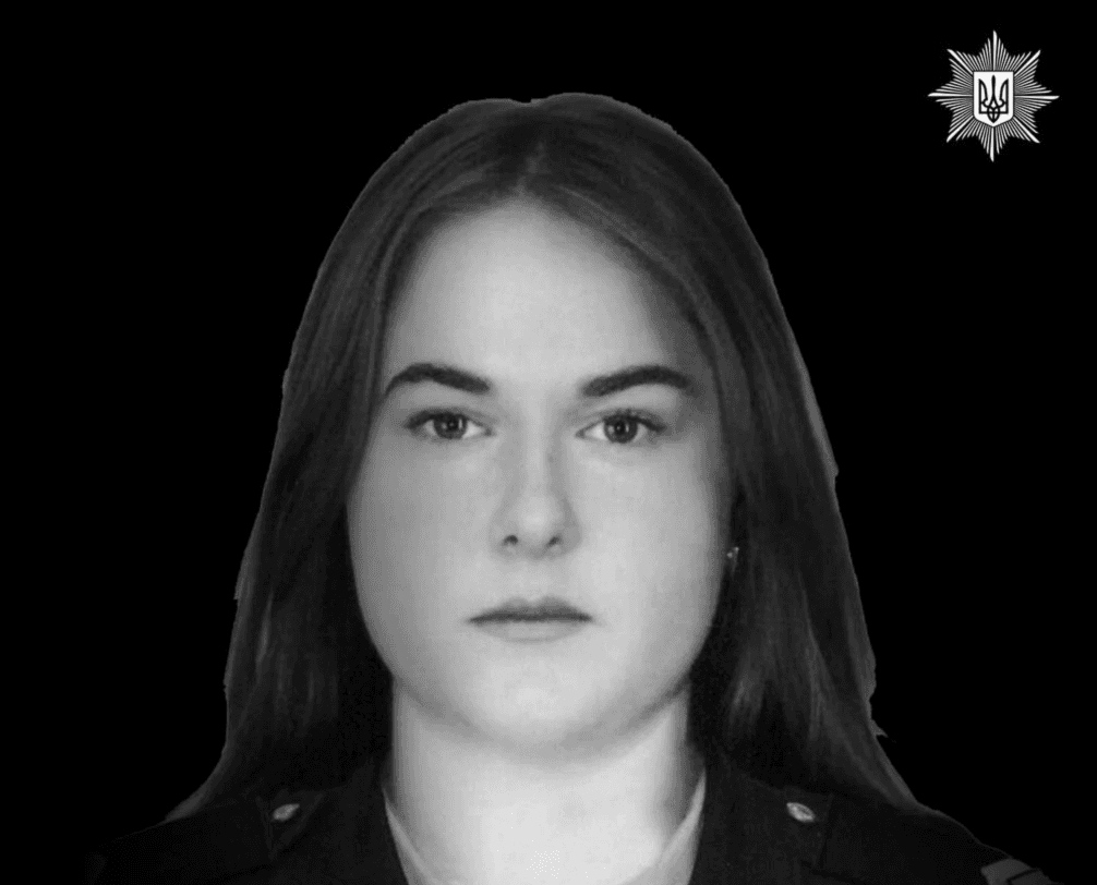 Під час обстрілу трагічно загинула 22-річна поліцейська Марія Дзюмага