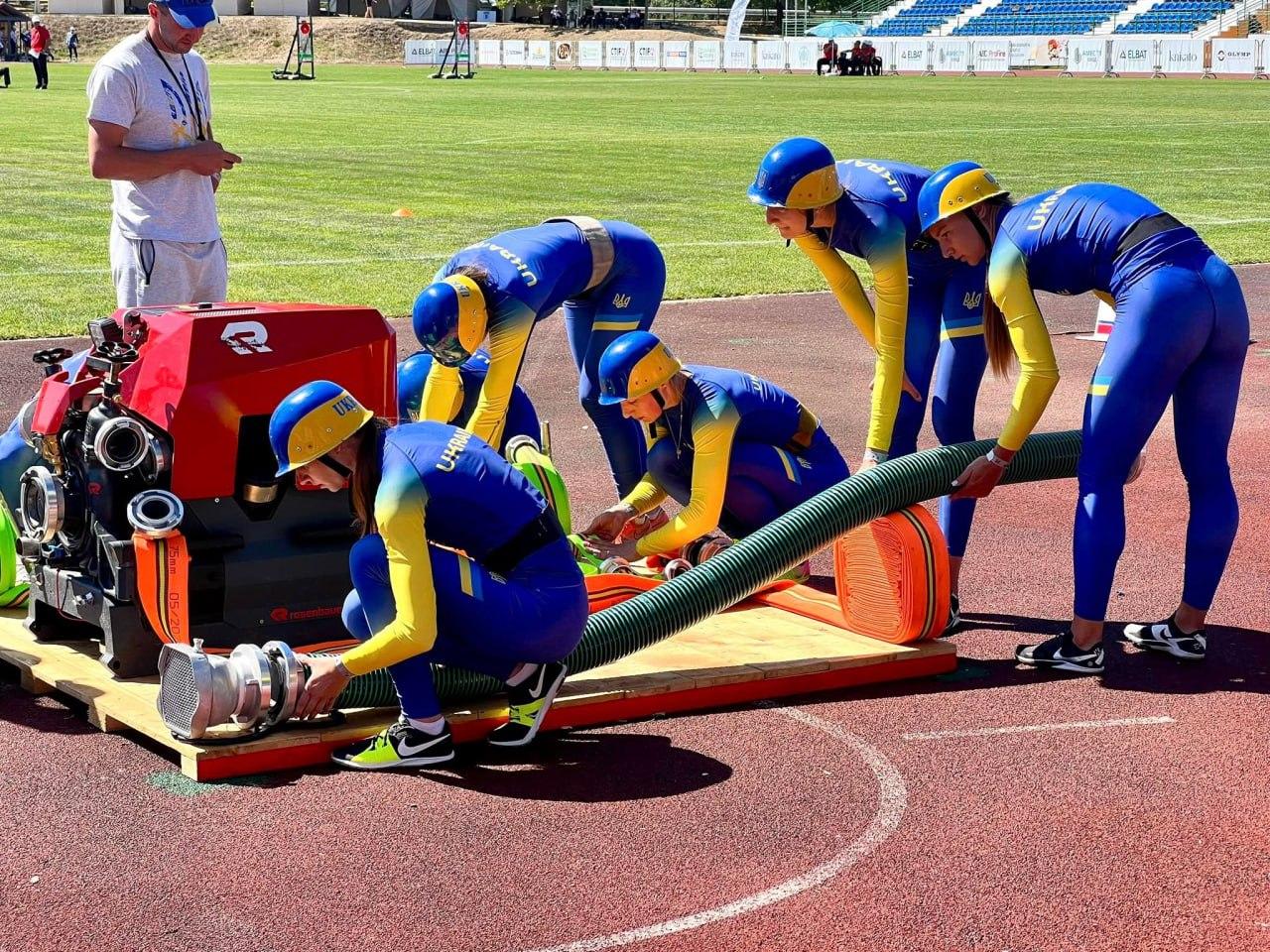 Збірні України з пожежно-прикладного спорту стали призерами в Болгарії