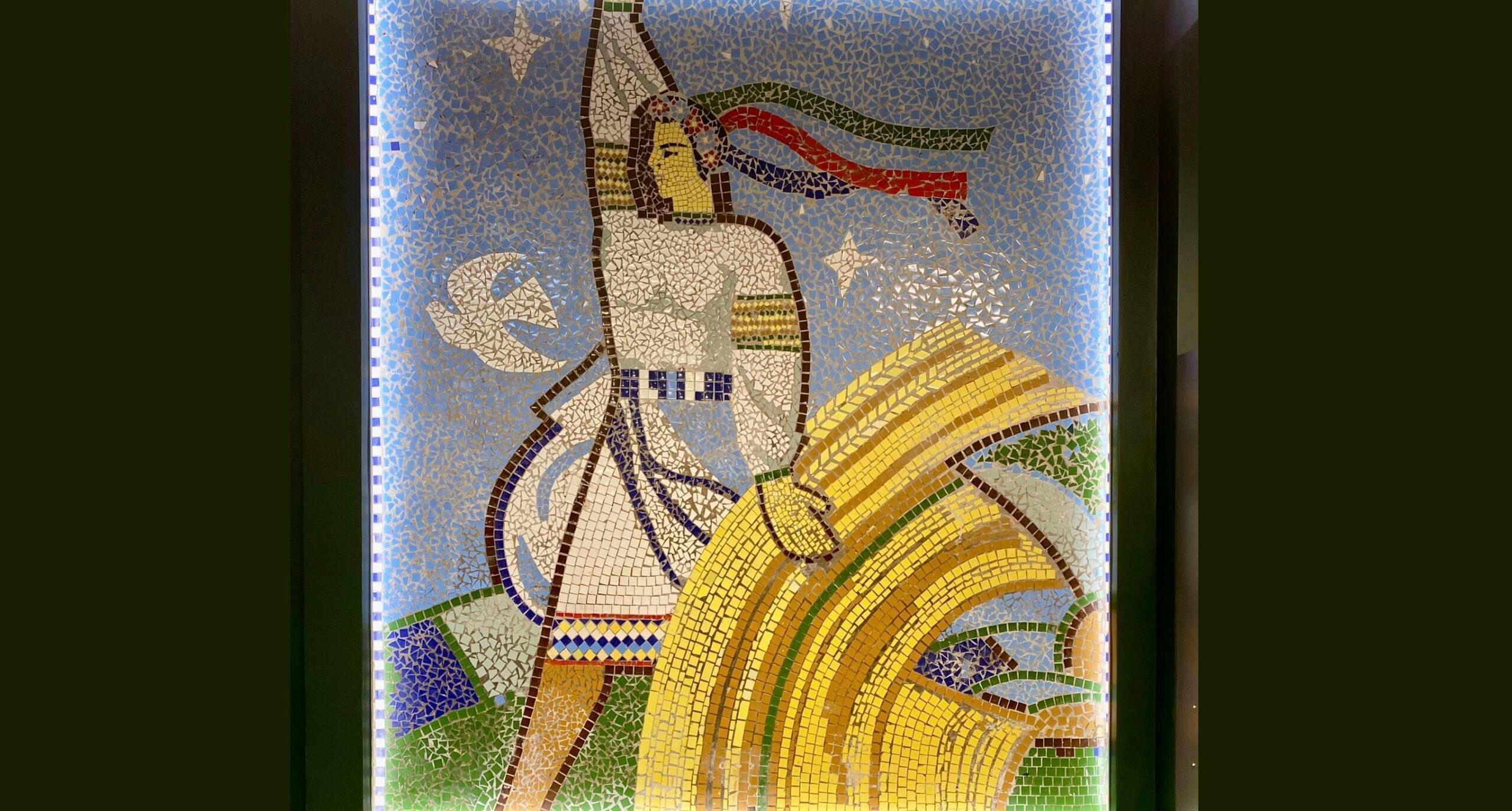 Київський магазин зберіг унікальну мозаїку, виявлену під час ремонту