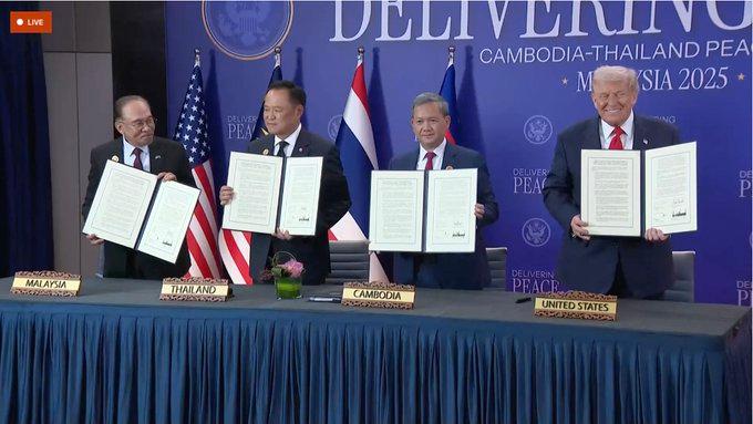 Трамп “зупинив” ще один конфлікт і будуватиме “золотий флот”