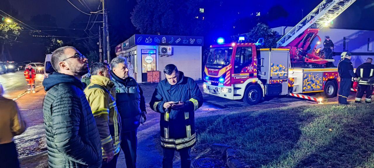 У Житомирі сталася пожежа в гуртожитку медінституту