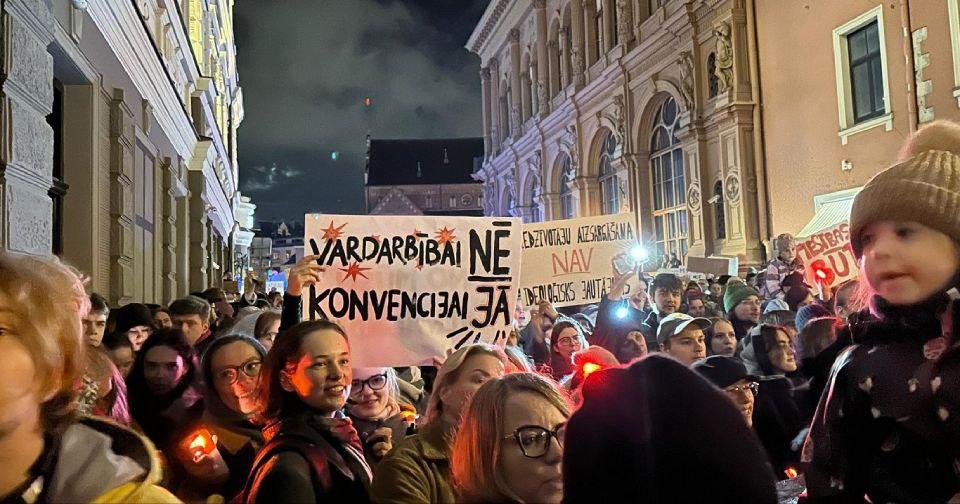 Сейм Латвії проголосував за вихід із Стамбульської конвенції — у країні тривають протести