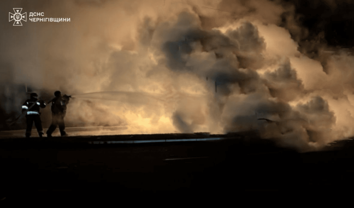 Чернігівщина вночі була під атакою російських дронів: постраждав об’єкт цивільної інфраструктури