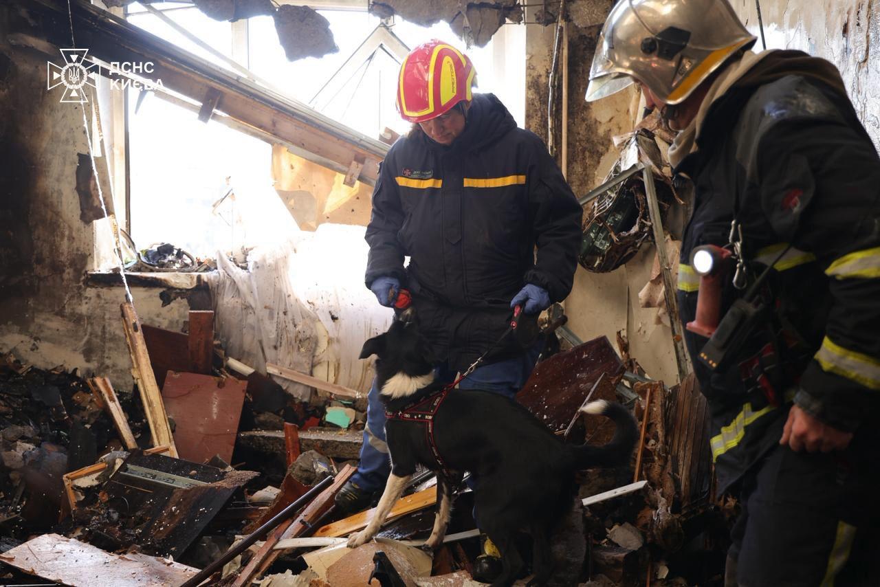 Нічна атака Києва