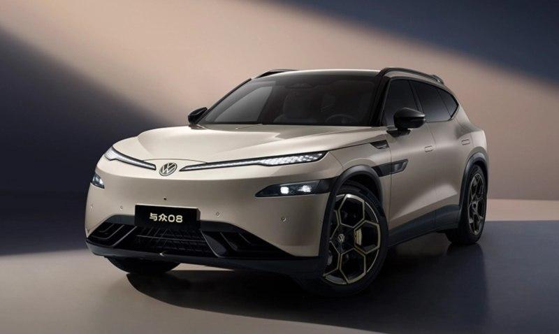 Великий п’ятимісний електрокросовер: з’явились офіційні фото Volkswagen ID.UNYX 08