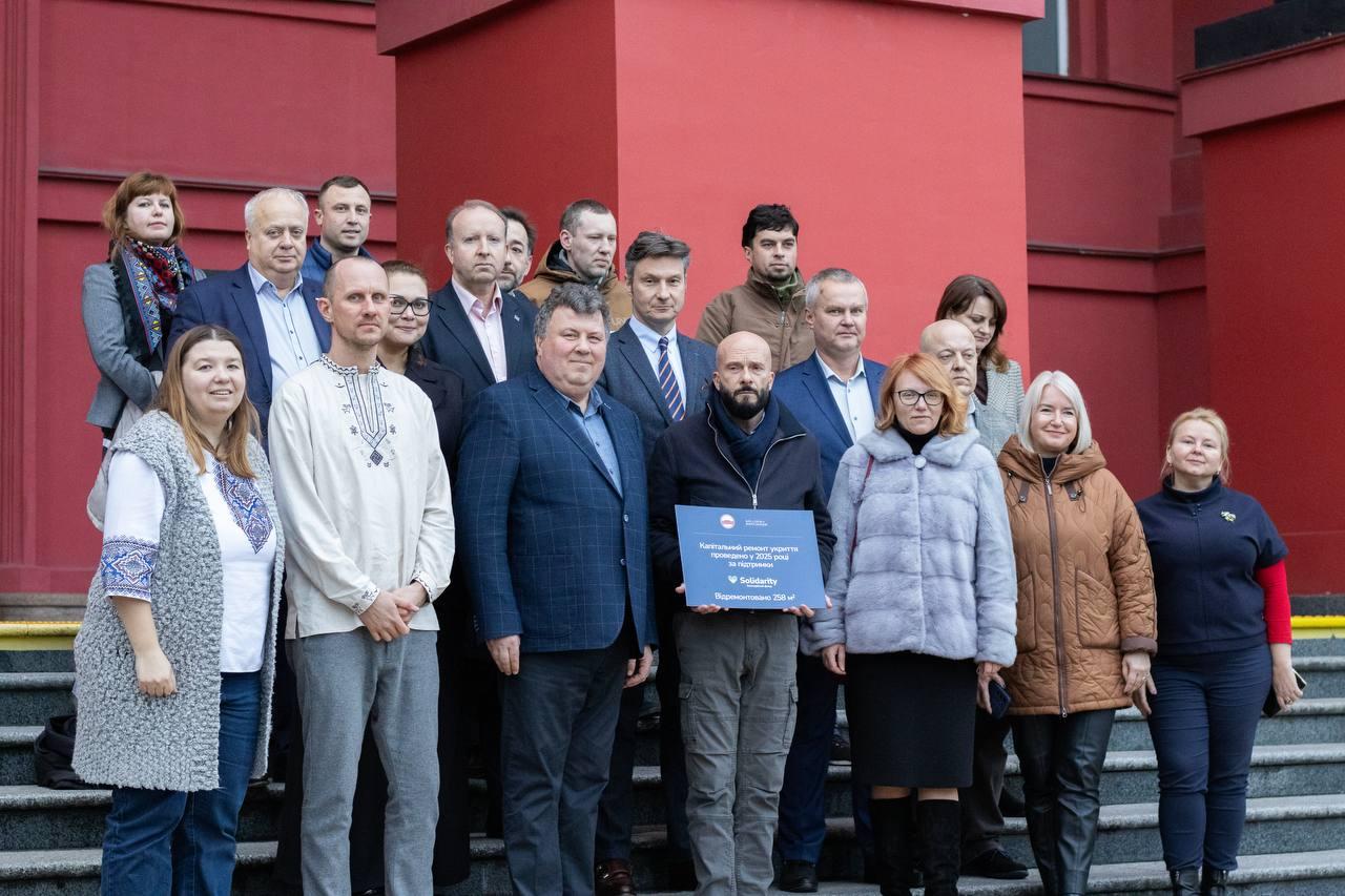 В університеті Шевченка оновили одне з укритів та створять Центр ментального здоров’я