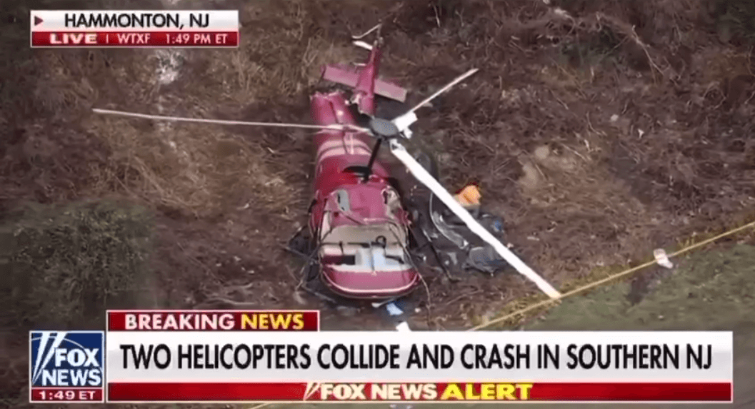У США зіткнулися два гелікоптери: один пілот загинув, інший отримав тяжкі травми