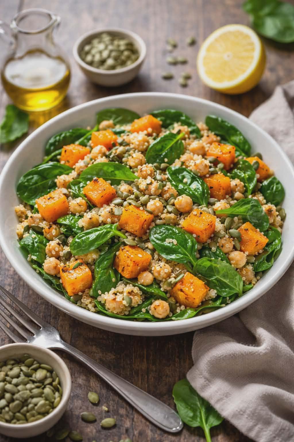 Теплий салат “Енергія Посту”