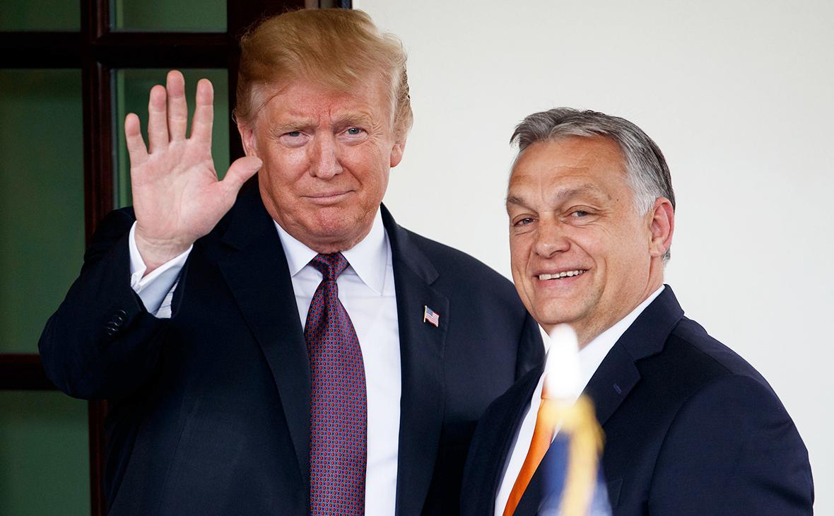 Трамп з мітингу в Будапешті підтримав Орбана перед виборами