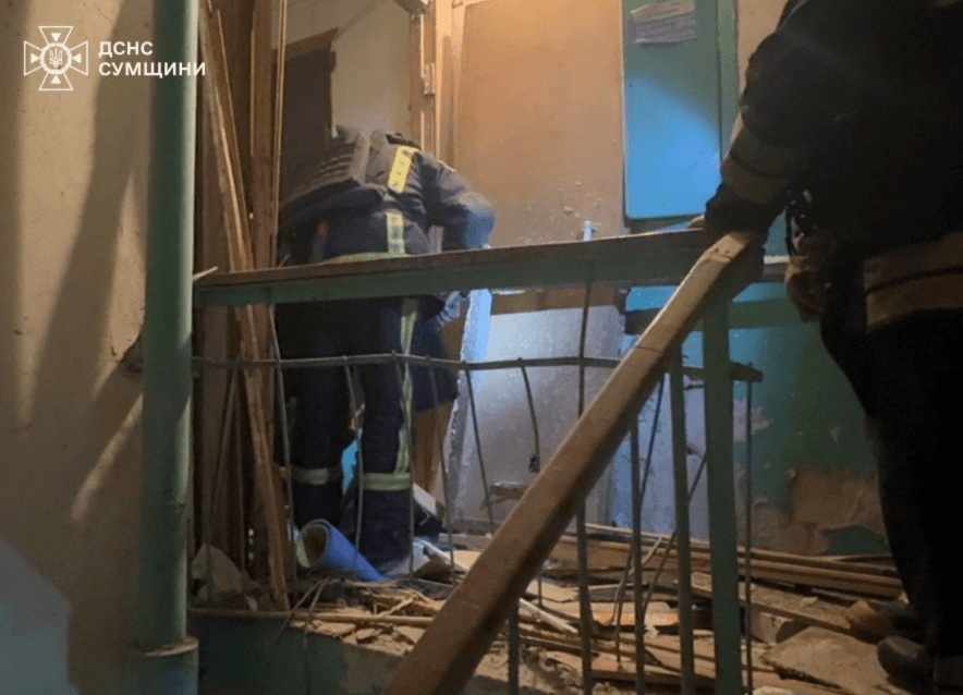 Ворог вдарив по Шостці: загинула жінка, ще четверо людей травмовані