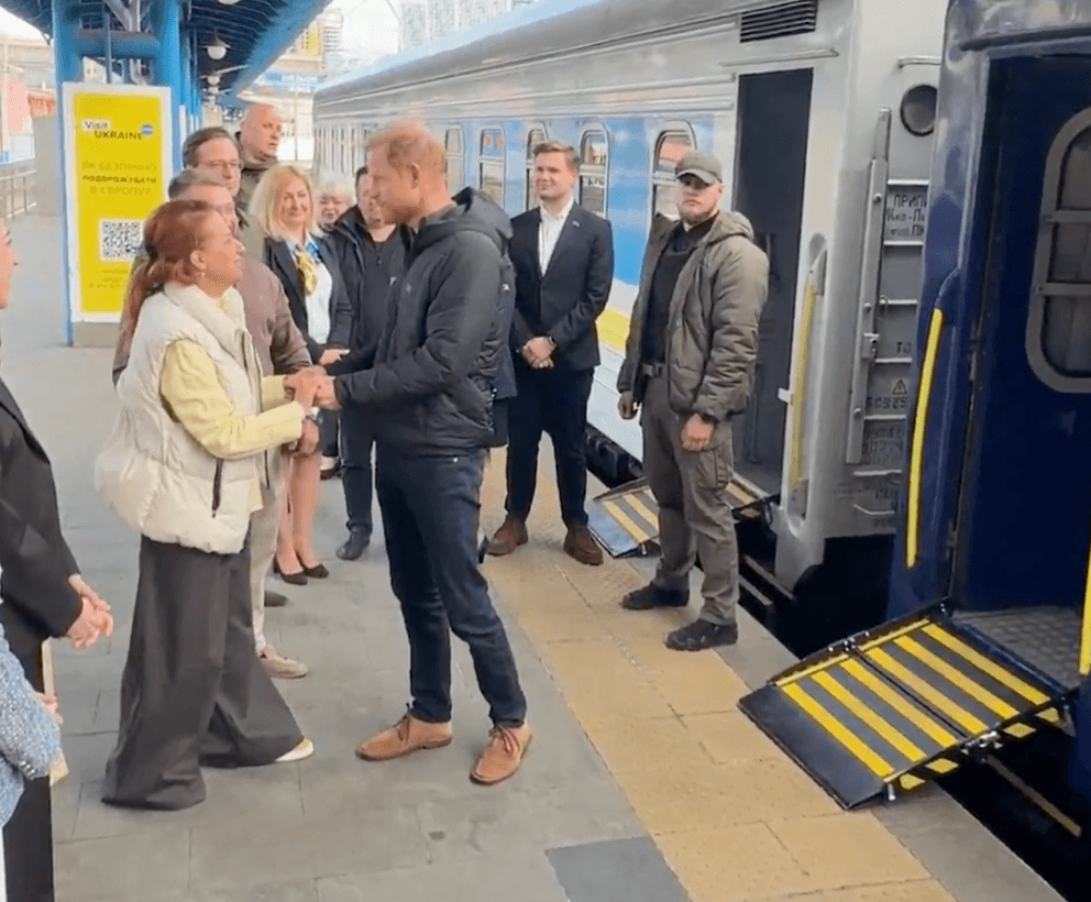 Принц Гаррі прибув до Києва