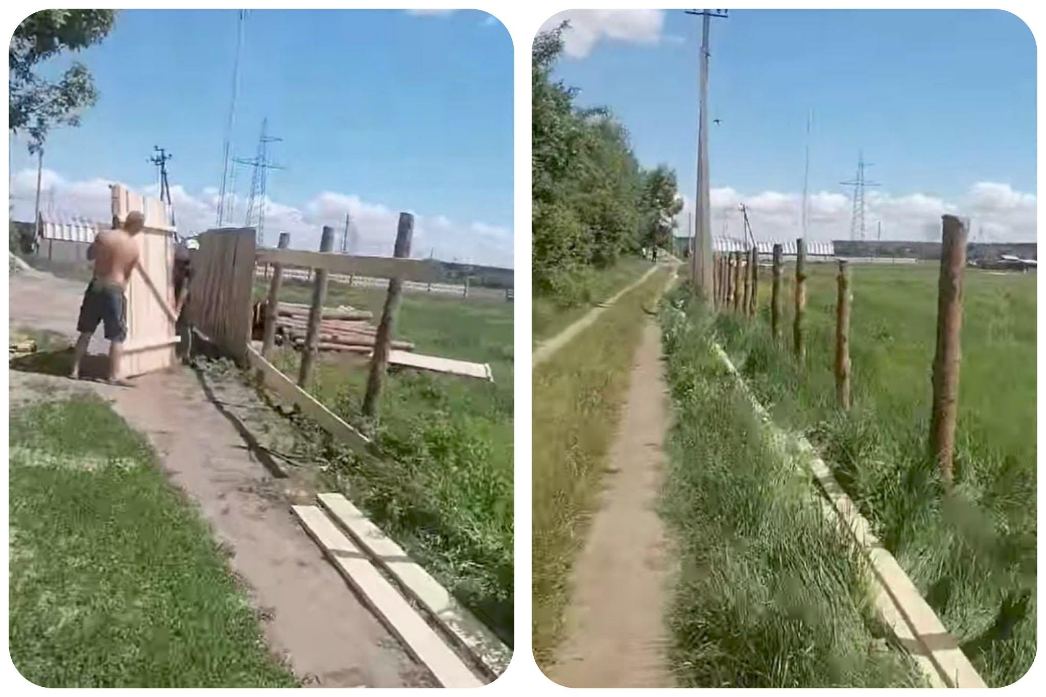 “Діють внутрішні вороги” – на заплаві річки Ірпінь, яка рятувала від окупантів, звели паркан під забудову