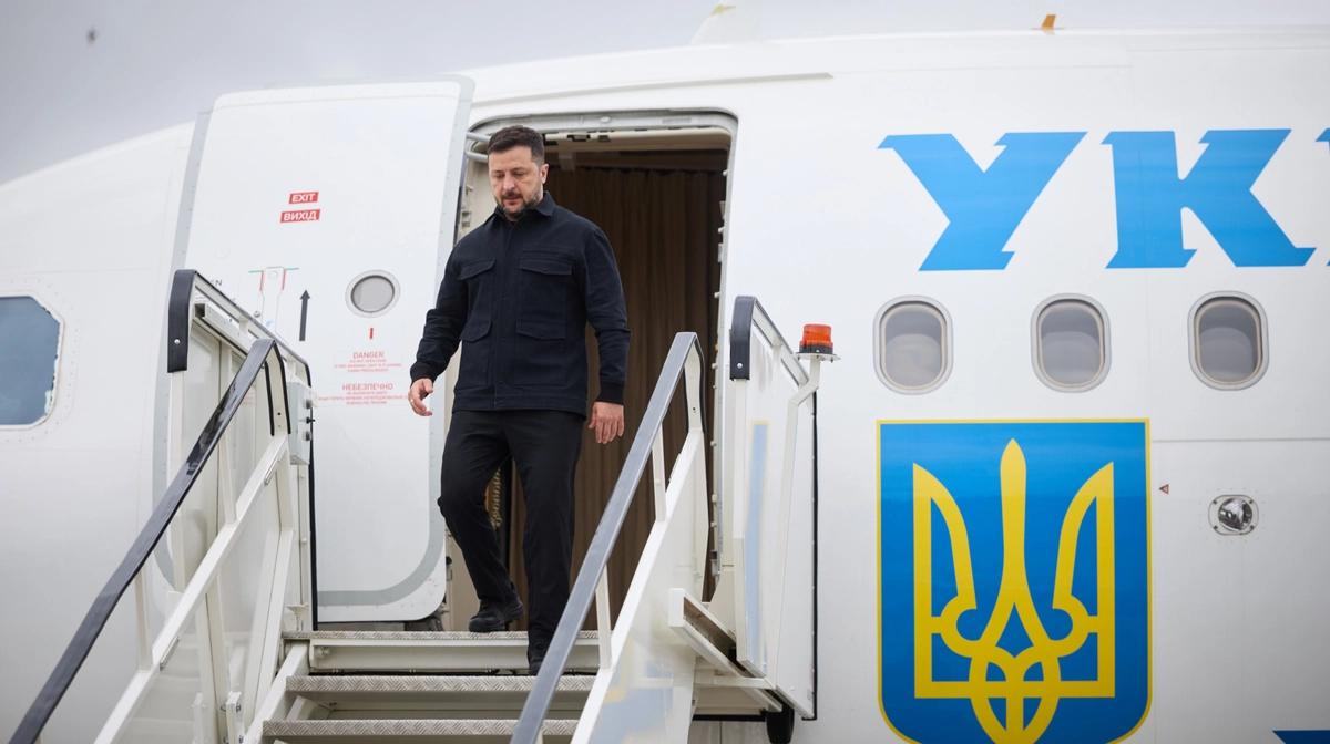 Зеленський прибув до Ірландії на церемонію відкриття головування країни в Раді ЄС