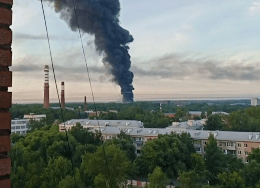 У Московській області українські військові знову поцілили у склади та нафтобазу