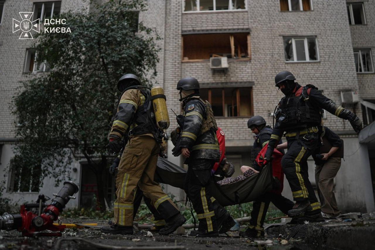 Вже відомо про дев’ятьох постраждалих внаслідок атаки на столицю