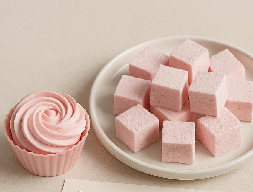 Зефір з мороженими ягодами зі здорових інгредієнтів